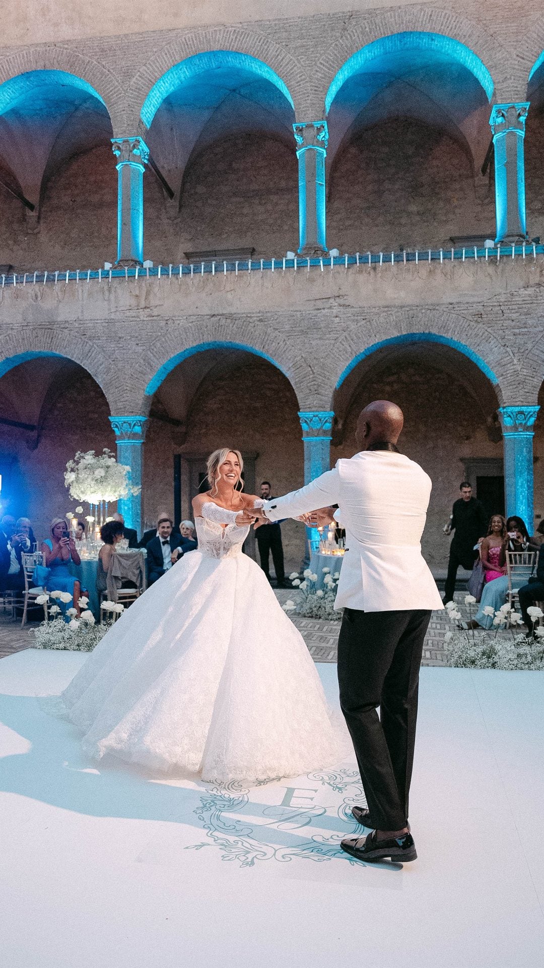 Beatrice and Evan's wedding at Castello di Bracciano near Rome - Cinemotions Films